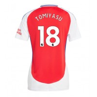 Arsenal Takehiro Tomiyasu #18 Hjemmedrakt Dame 2024-25 Kortermet